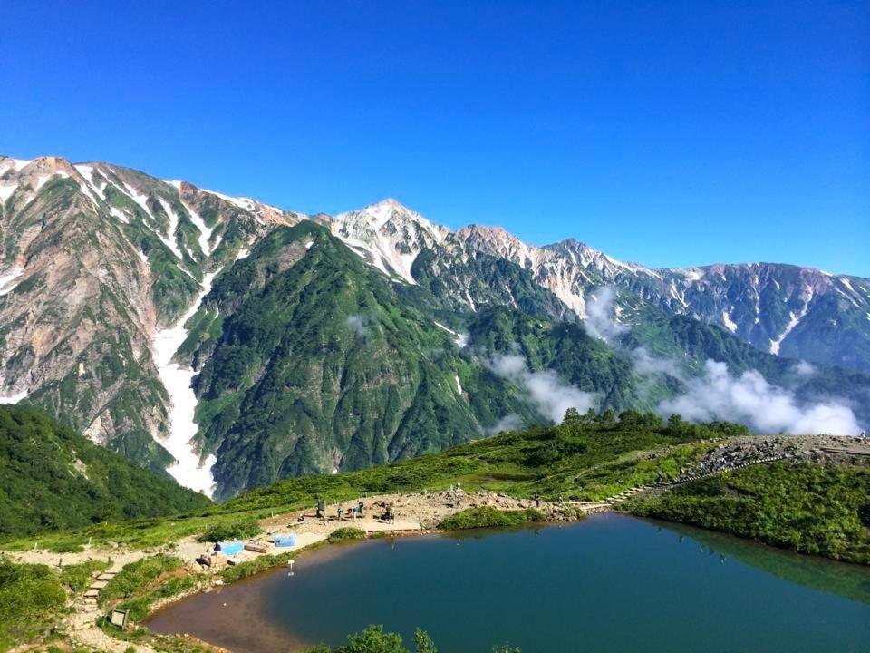 Hakuba Onsen Ryokan Shirouma-So Exterior foto